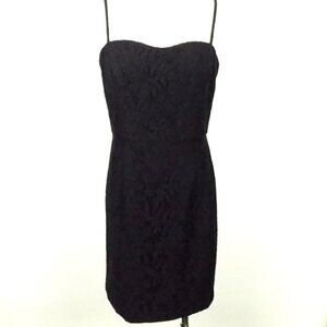 French Connection Midnight Lace Mini Dress